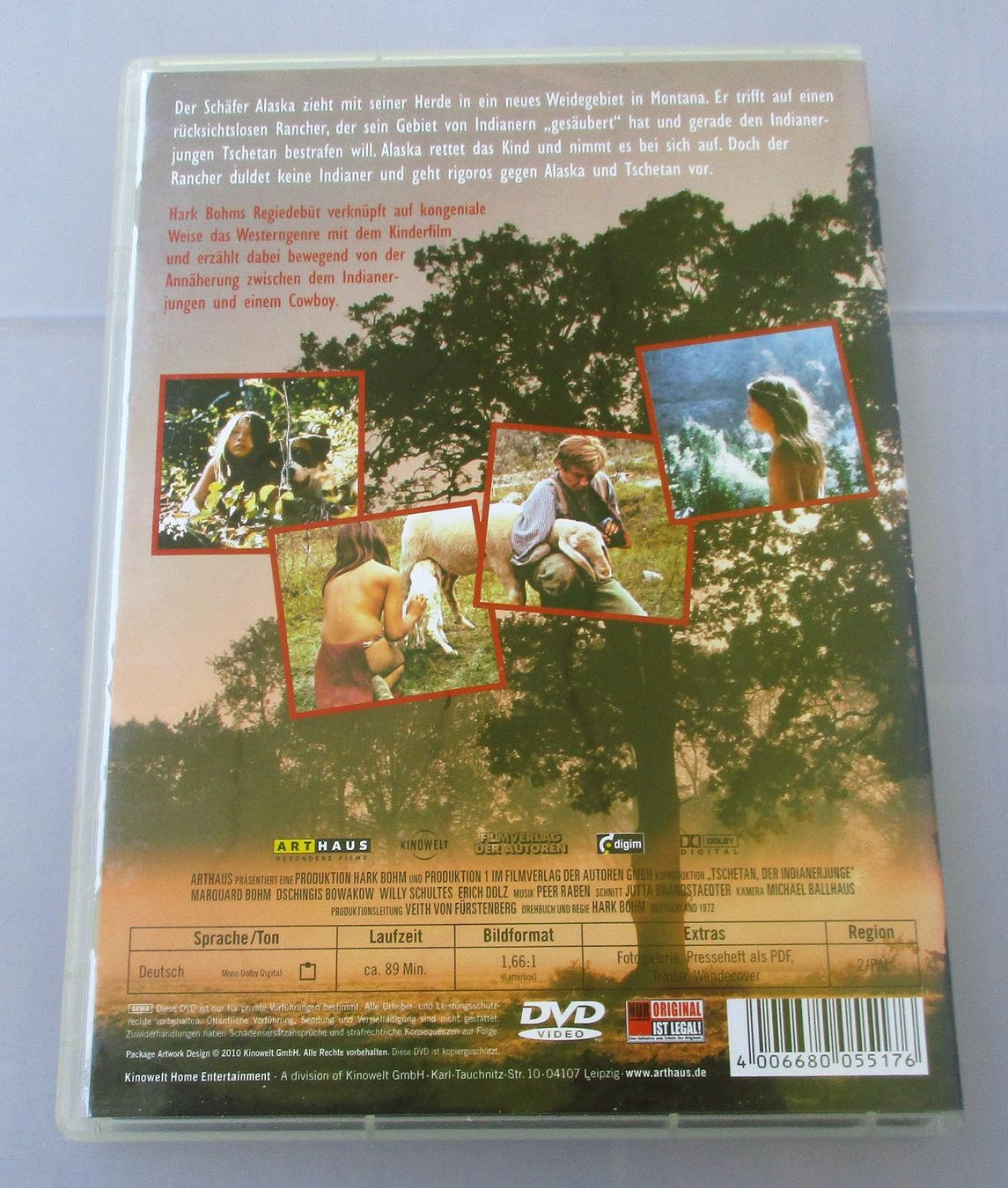 Tutti i DVDs: TSCHETAN DER INDIANERJUNGE - Hark Bohm – Usato da Wattwil venduto da Muriel10 1