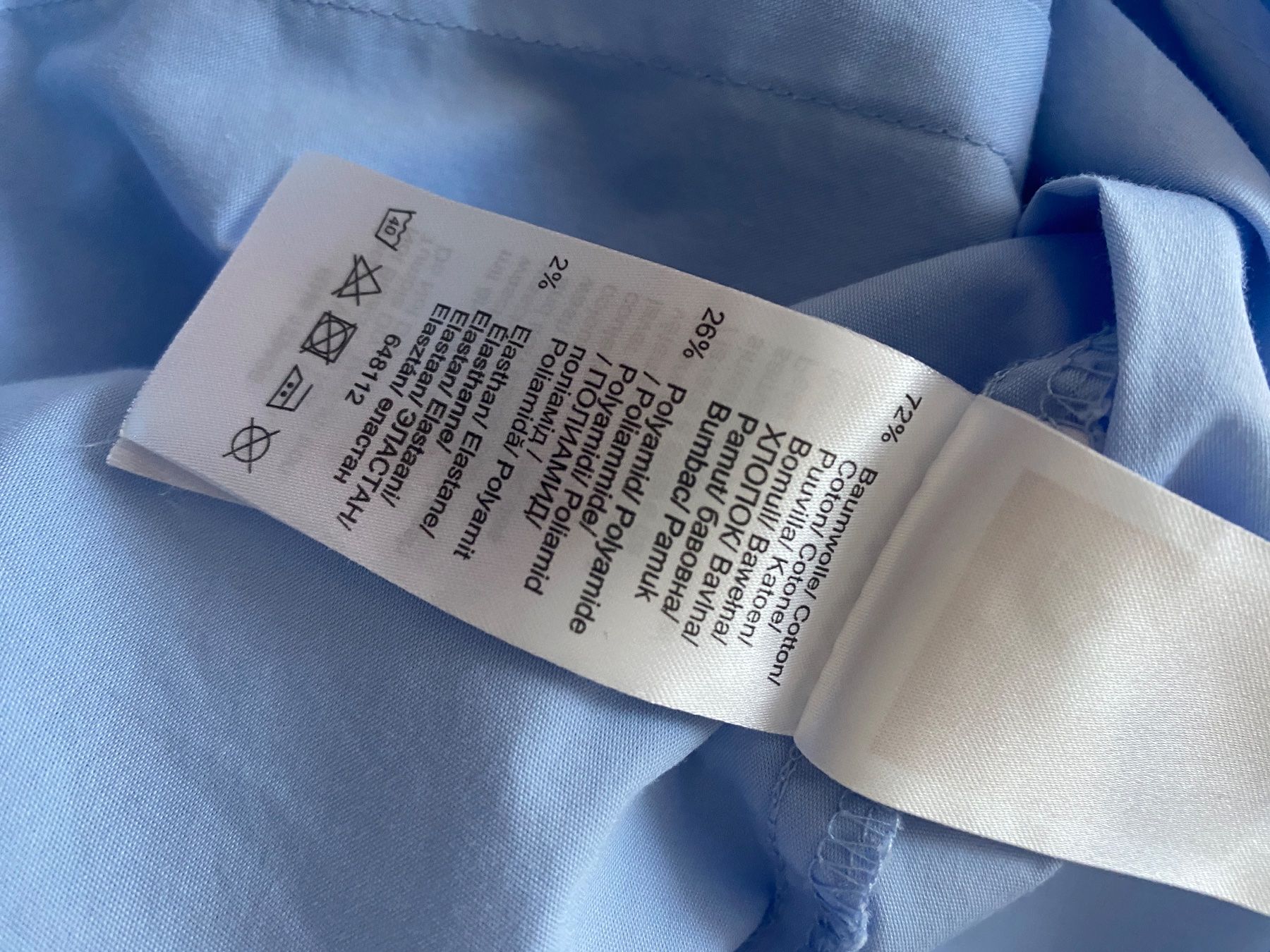 Camicette: Stretch Bluse Grösse 38 blau bonprix – Usato da Glattbrugg venduto da riseca 7