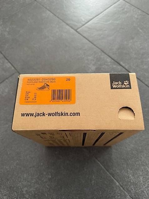 Jack Wolfskin Scarpe per ragazzi: Kinder Wanderschuhe Jack Wolfskin, Grösse 29 – Nuovo (secondo la descrizione) da Binningen venduto da Vivident01 2