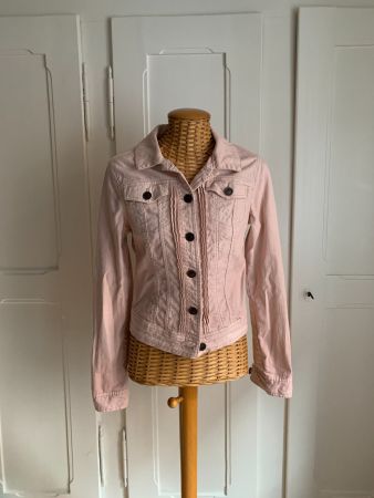 LA REDOUTE - Jeansjacke rosarot 34