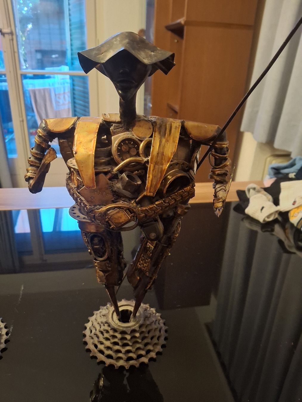 Skulpturen & Statuen: Statuette Don Chisciotte e Sancho Panza in rame e oggetti – Gebraucht aus Wohlen AG von mir_8bs9 2