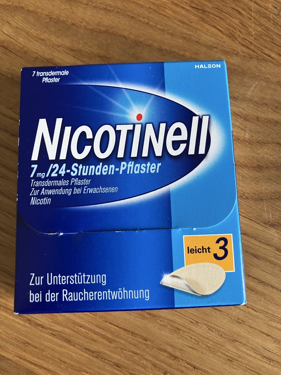 Tabac à priser: Nicotinell Nikotin Pflaster  – D'occasion à Biglen par Maci2005