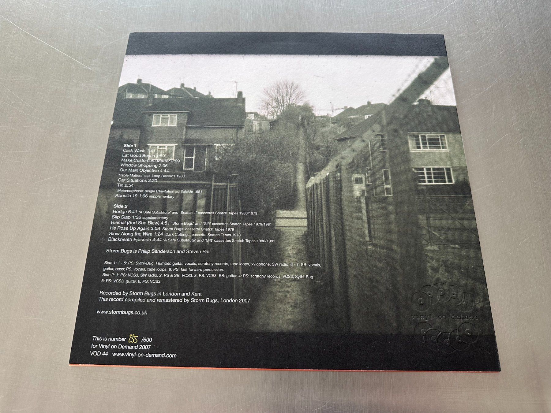 Dischi in vinile: STORM BUGS LP SUPPLEMENTARY BENEFIT - VOD 44 – Nuovo (secondo la descrizione) da Sion venduto da jaipur1401 1