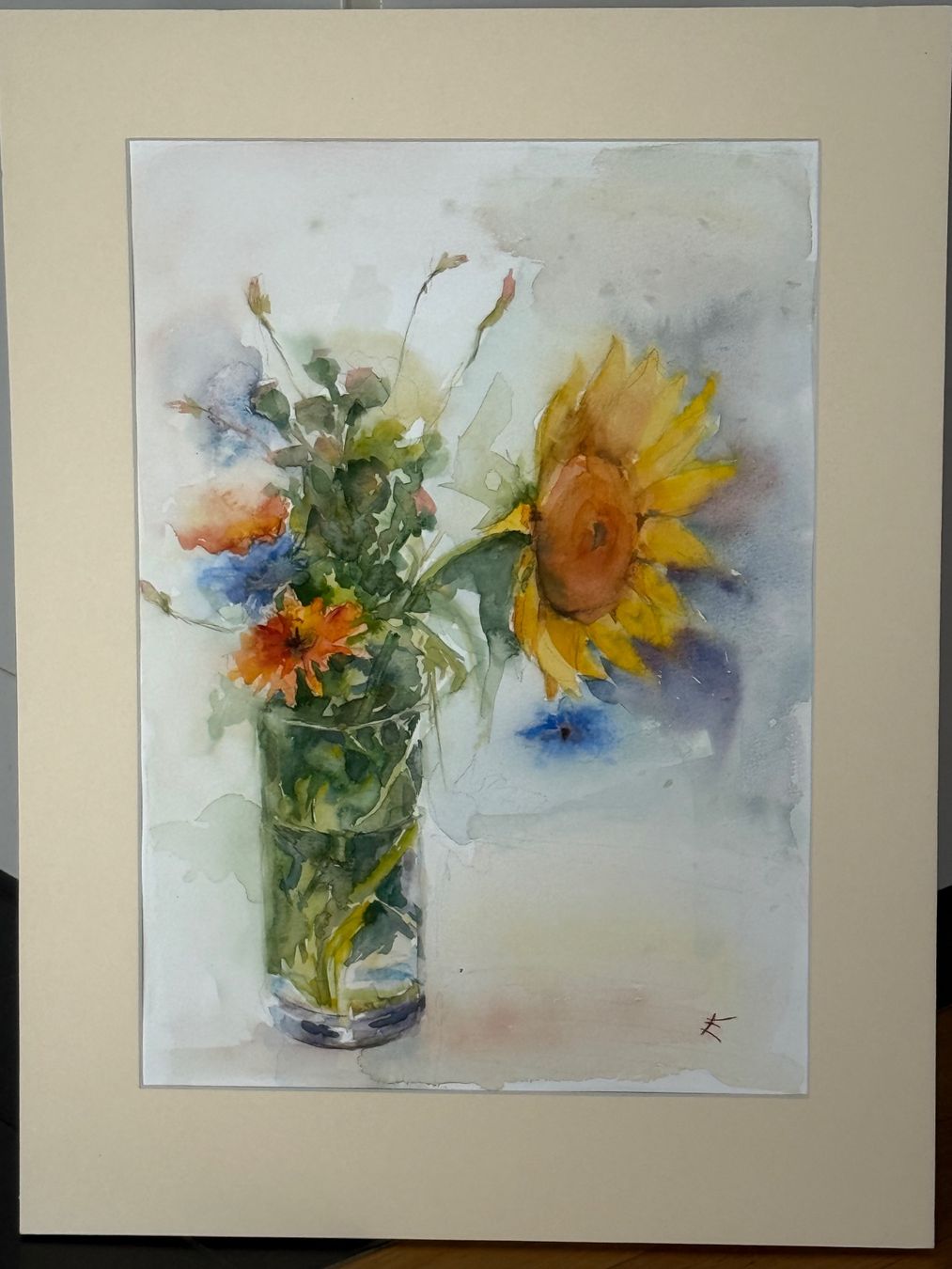 Dipinti: Sonnenblumen Aquarell – Nuovo (secondo la descrizione) da Neuhausen am Rheinfall venduto da nat_g9fj