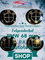BMW Nabendeckel 68 mm Radnaben Radkappen Felgendeckel Neu