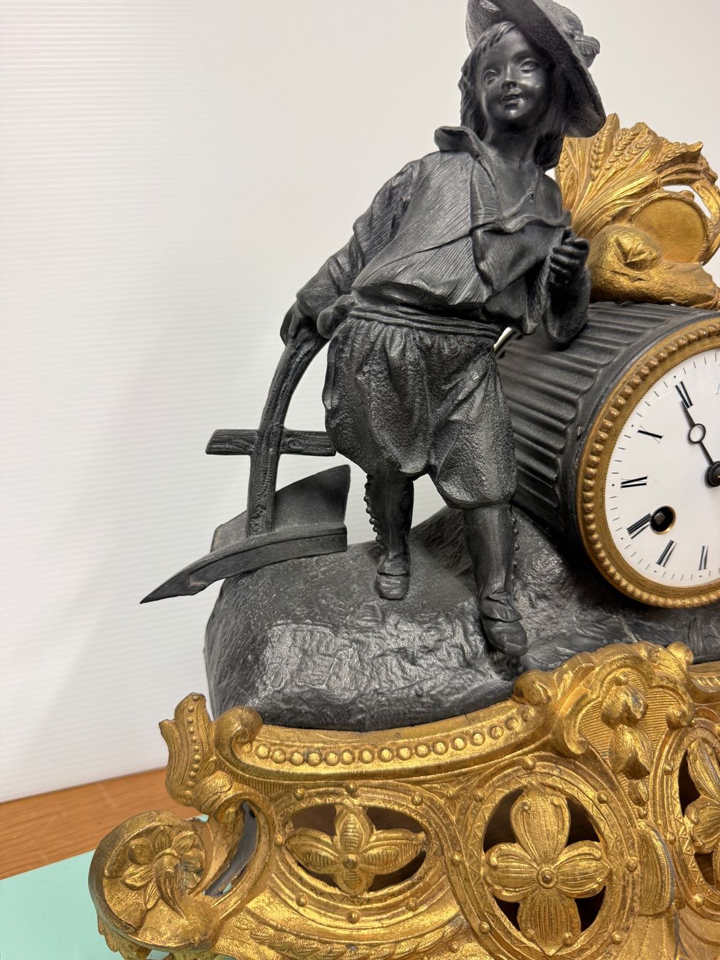 Orologi: franz. Chemineé Uhr 1880 – Usato da Schönenwerd venduto da Comtoise 4