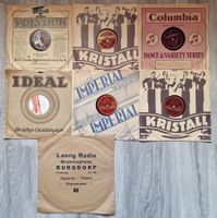 7 Schellackplatten  -  volkstümliche Musik  -  Raritäten!
