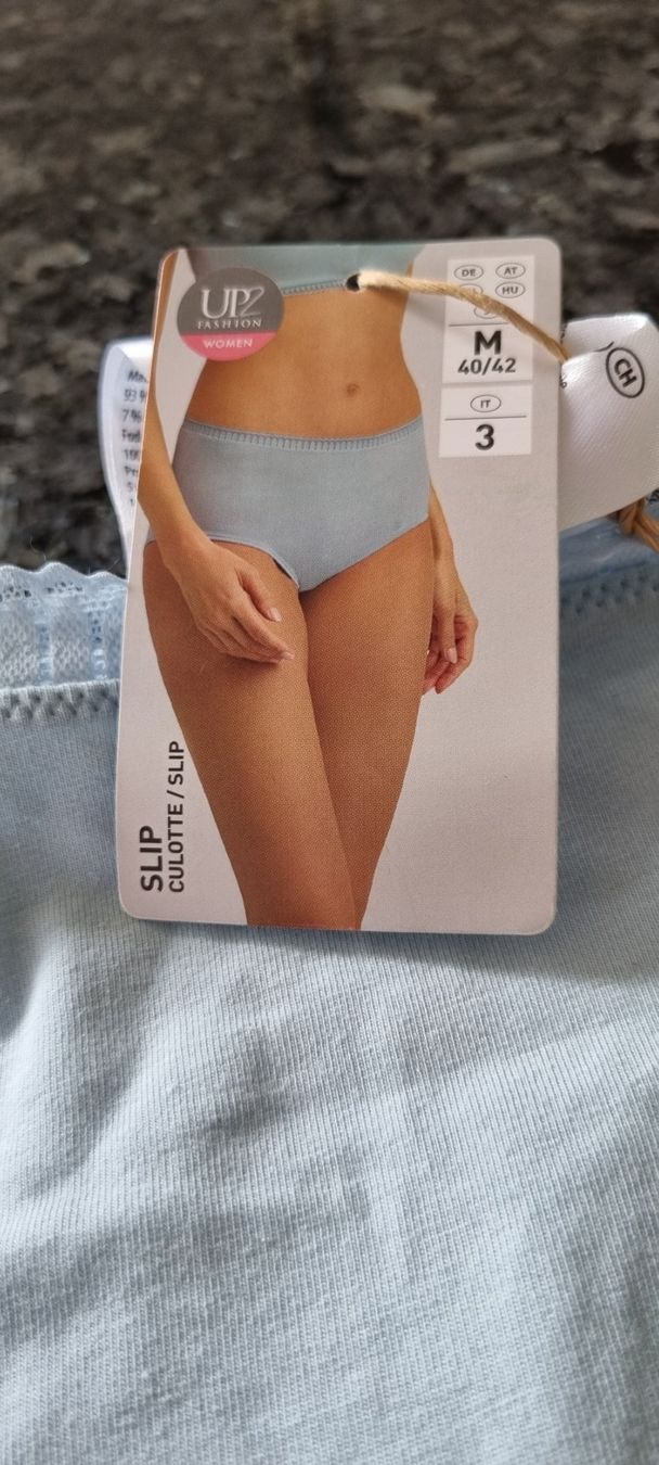 Sonstige Unterwäsche: Damen Slips hellblau Grösse M 2er Pack neu – Neu (gemäss Beschreibung) aus egliswil von Maggy6 1