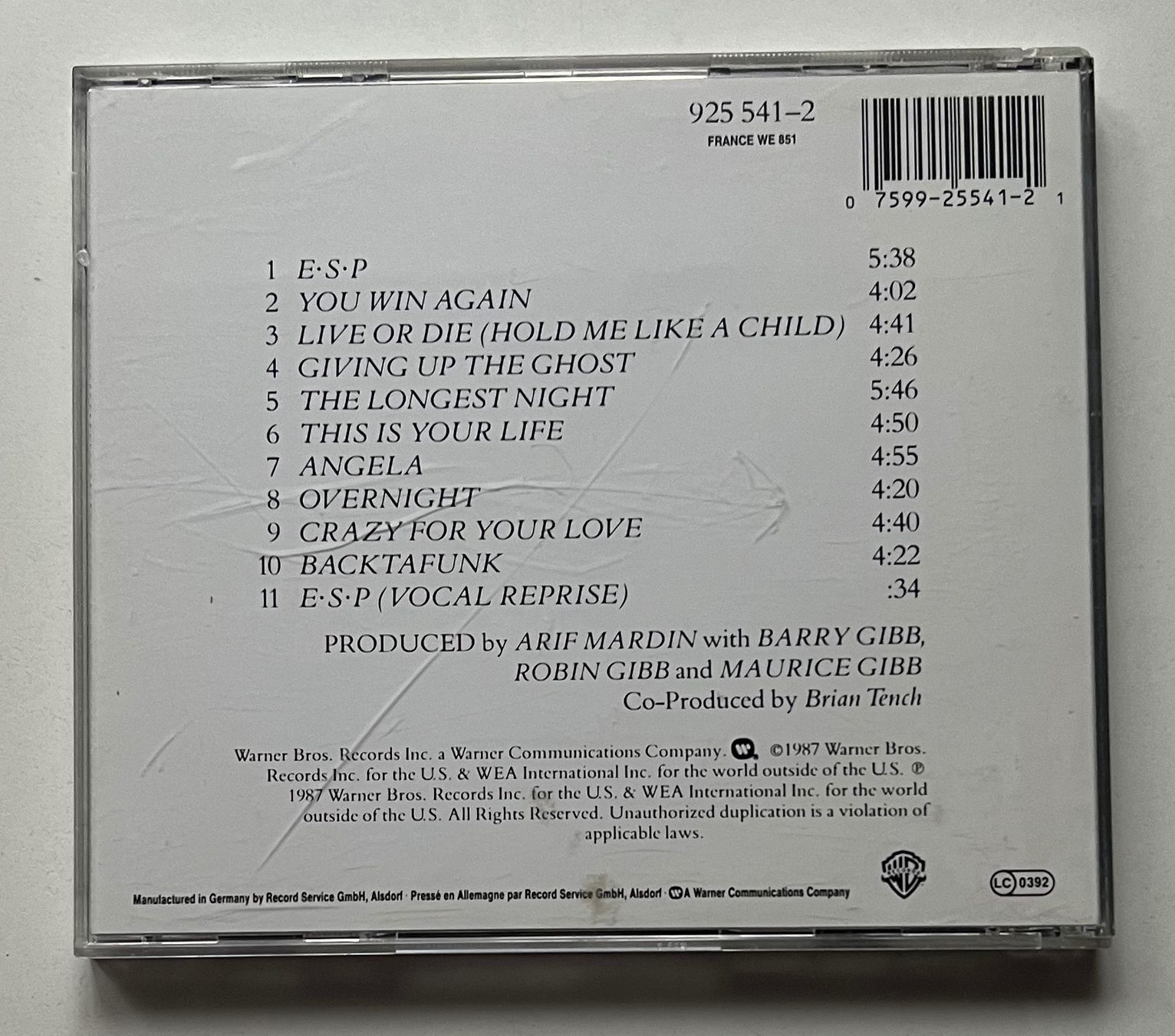 CDs: Bee Gees / E.S.P. – D'occasion à Näfels par rottabi 1