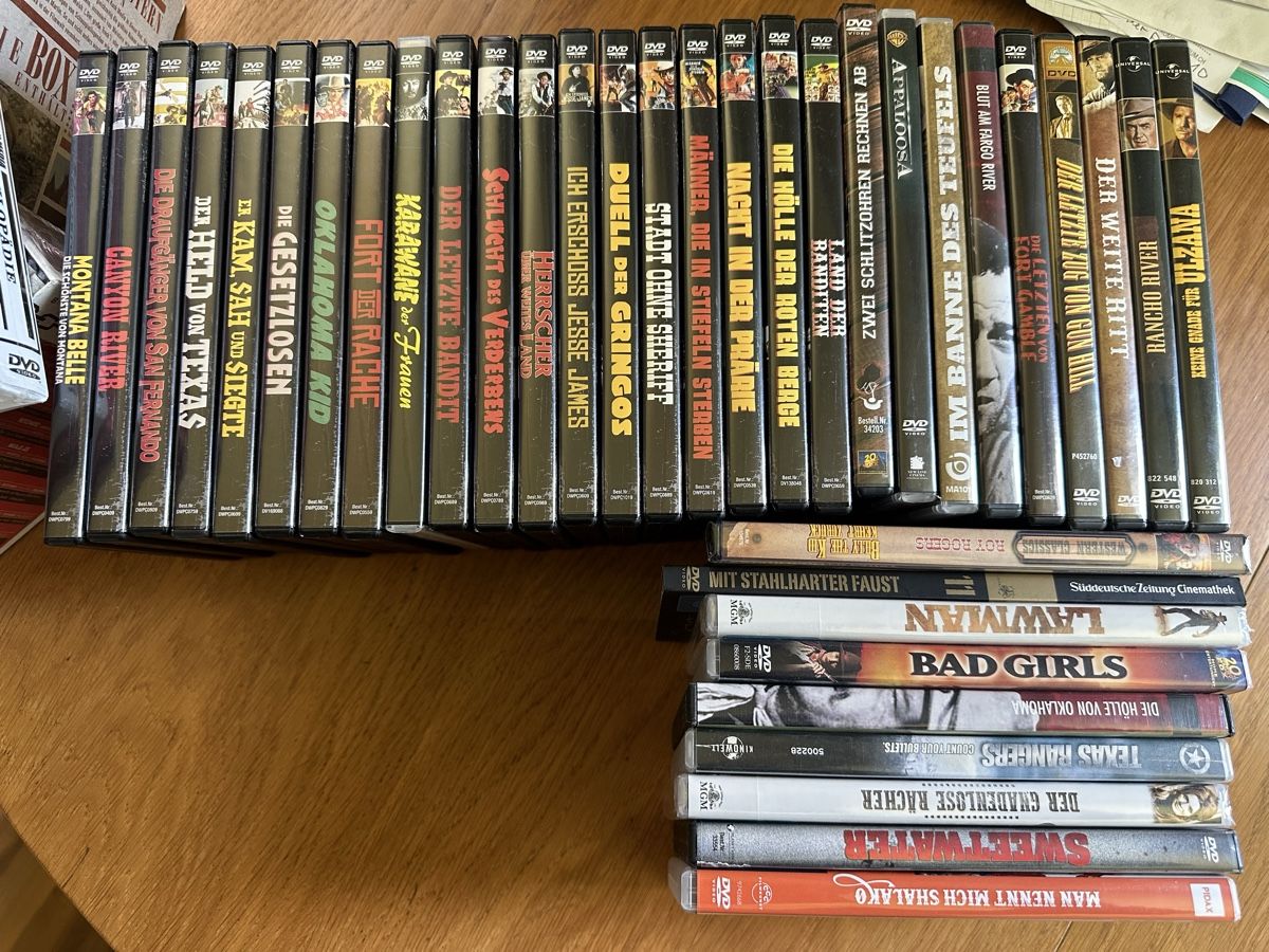 Alle DVDs: Große 75x Western, Sammlung Boxen OVP dvd – Gebraucht aus Benken ZH von Audi-erich 4