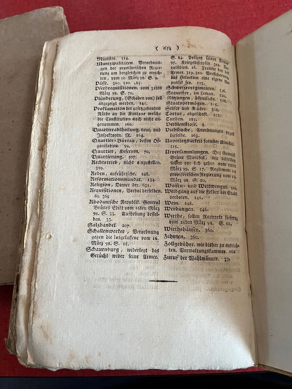 Libri: buch, berner tagebuch band 1+2, 1798 – Usato da Emmenmatt venduto da flyrecords 3