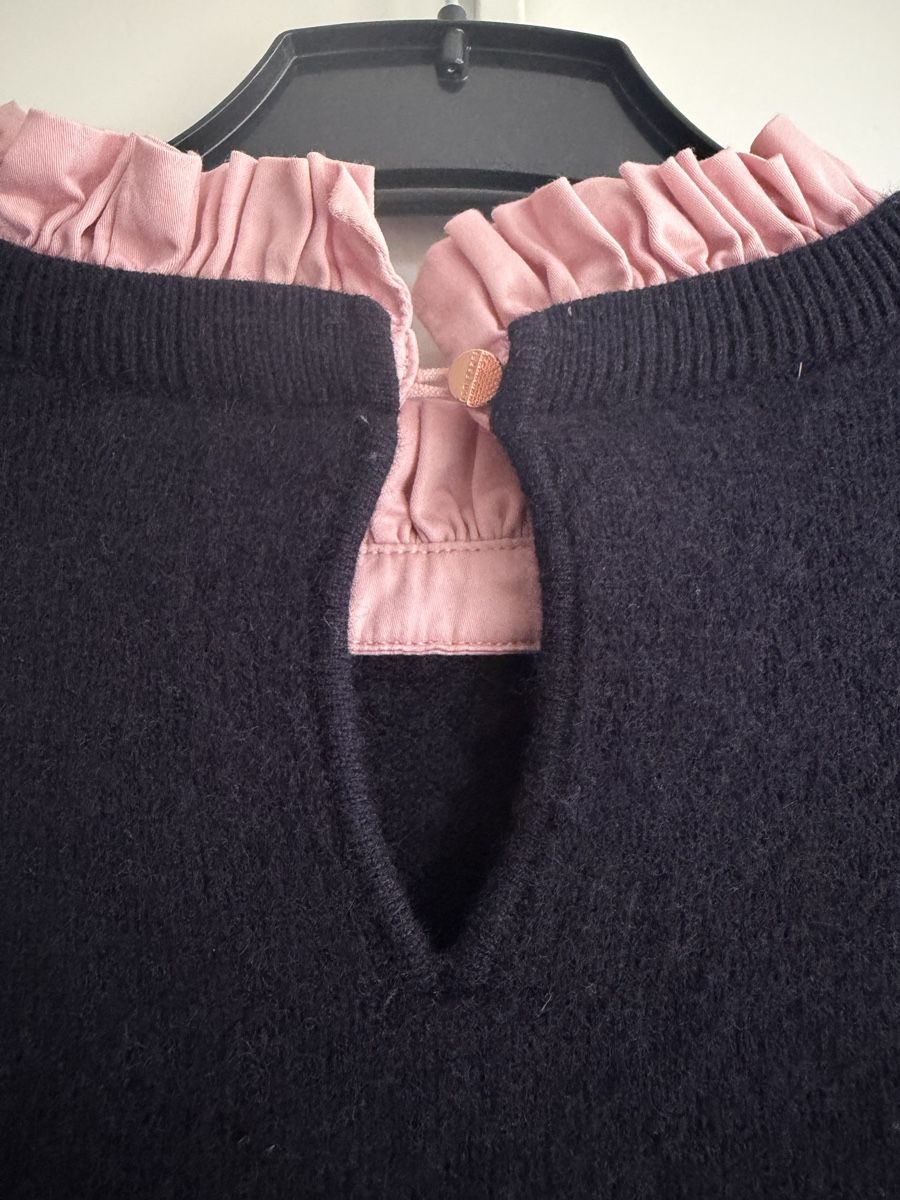 Maglioni & Felpe: Ted Baker Pullover mit Bluseneinsatz, Gr. 36,Wolle, Kaschmir – Usato da Winterthur venduto da marisole4 6