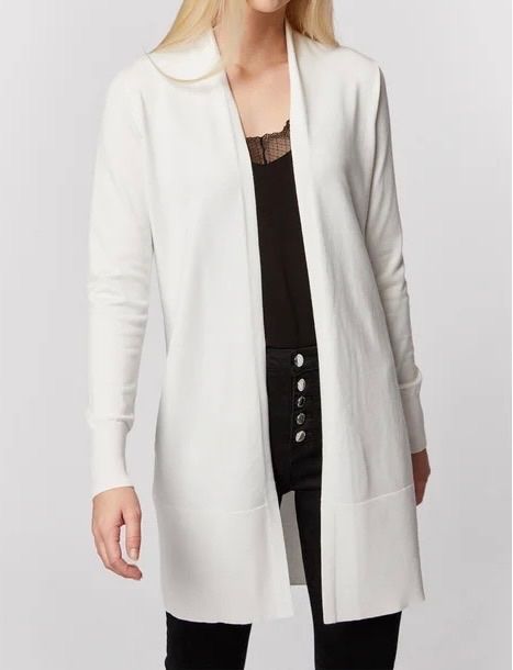 Morgan Giacche: MORGAN Strickjacke Weiß  G.36 – Nuovo (secondo la descrizione) da Oberwil BL venduto da DANA_FOX