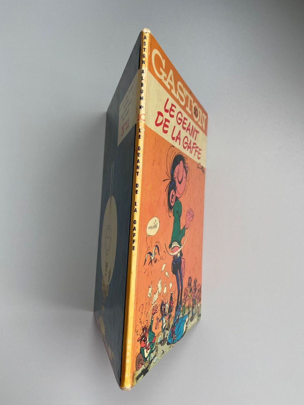 Fumetti: Gaston 10: Le Géant de la Gaffe, ancienne édition dos rond – Usato da Fribourg venduto da J334455 2