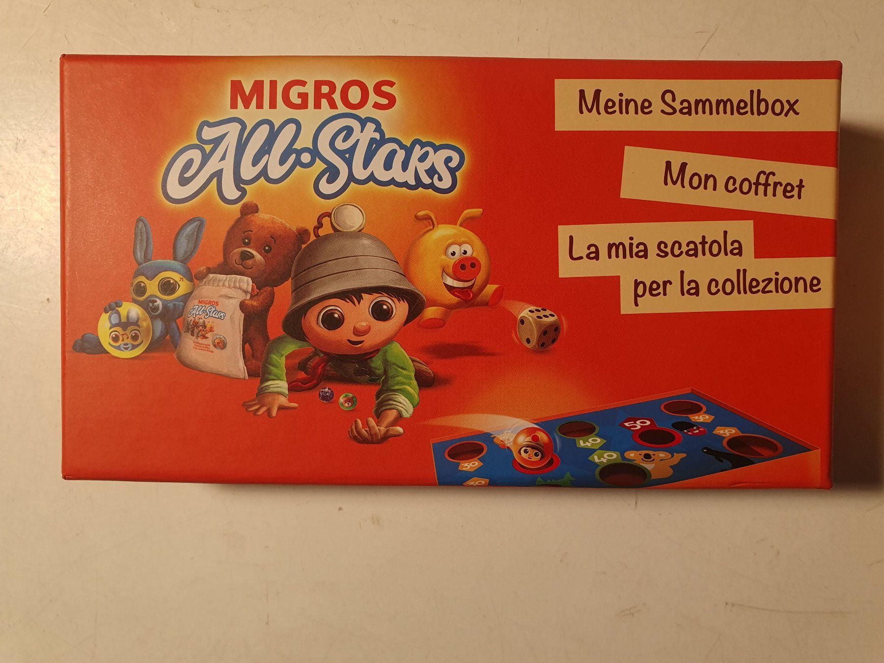 Migros Biglie: Migros Sammelbox – Usato da Zürich venduto da loosebone 1
