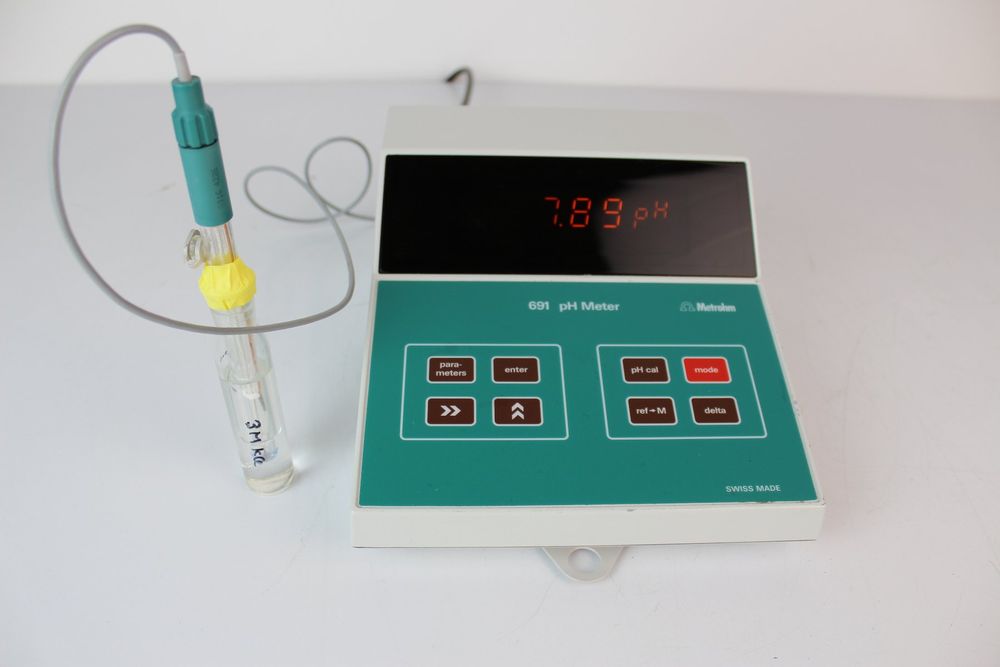 Metrohm 691 pH Meter mit pH Elektrode Kaufen auf Ricardo