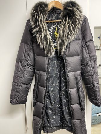 Daunenjacke Pelz