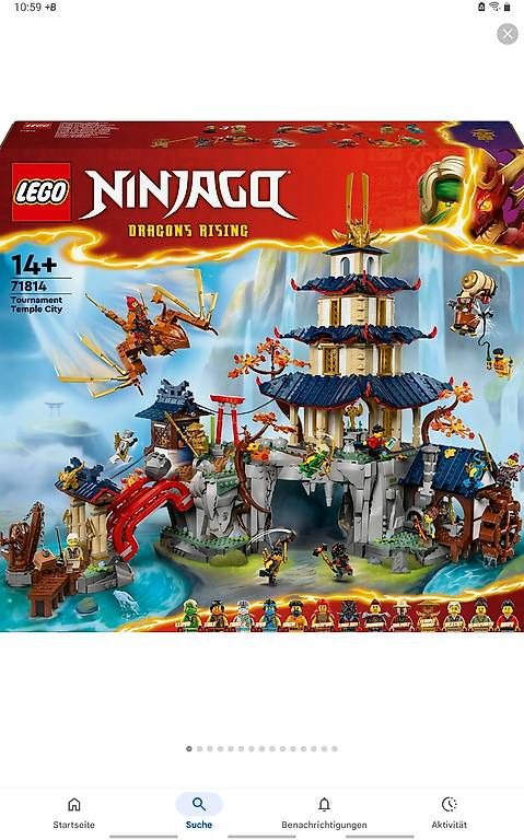 Jouets: Lego ninjago 71814 – D'occasion à Bellinzona par Friederike_A