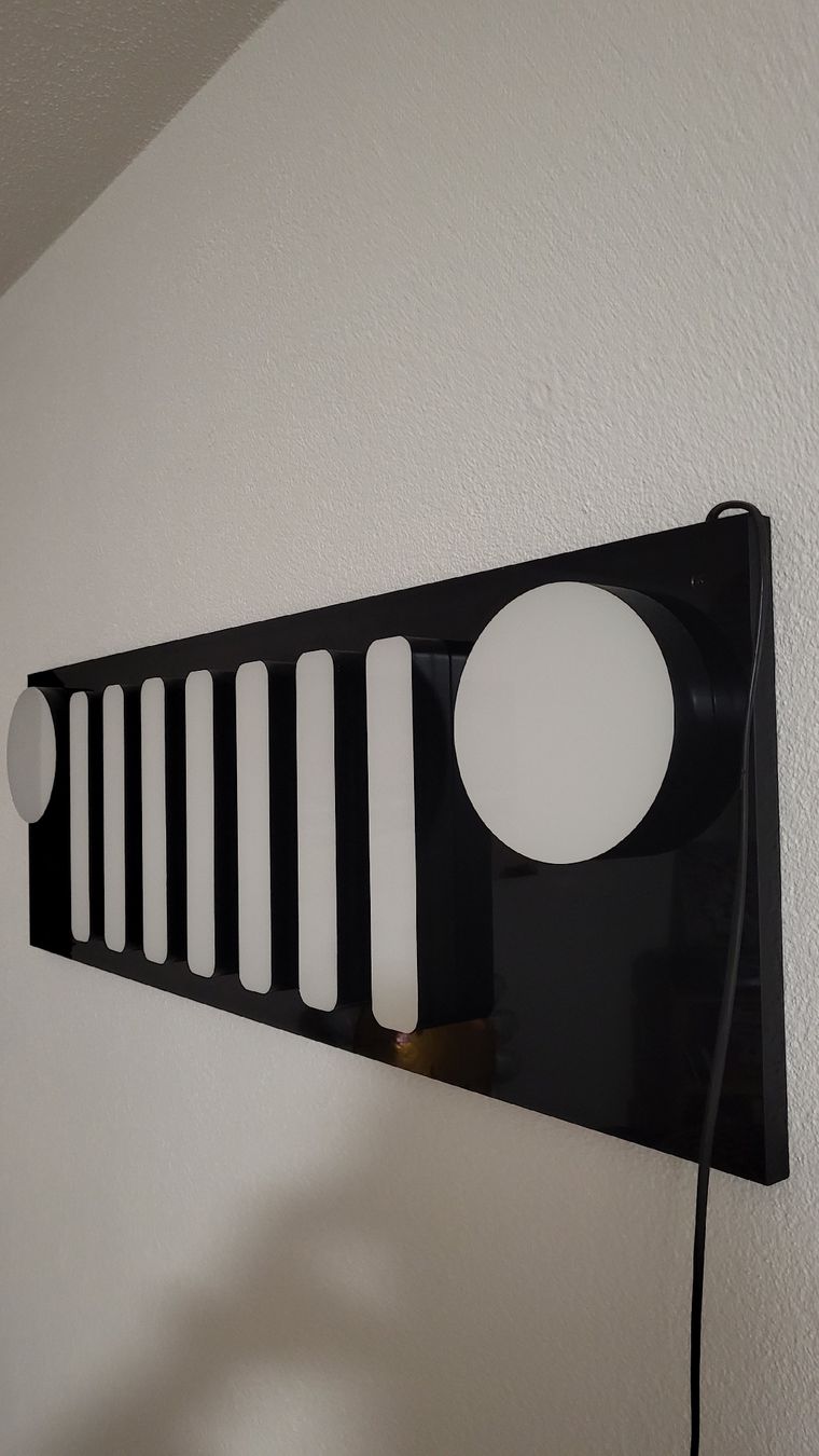 Lampade: Jeep Kühlergrill Wandlampe – Usato da Ipsach venduto da Rusty1988 1