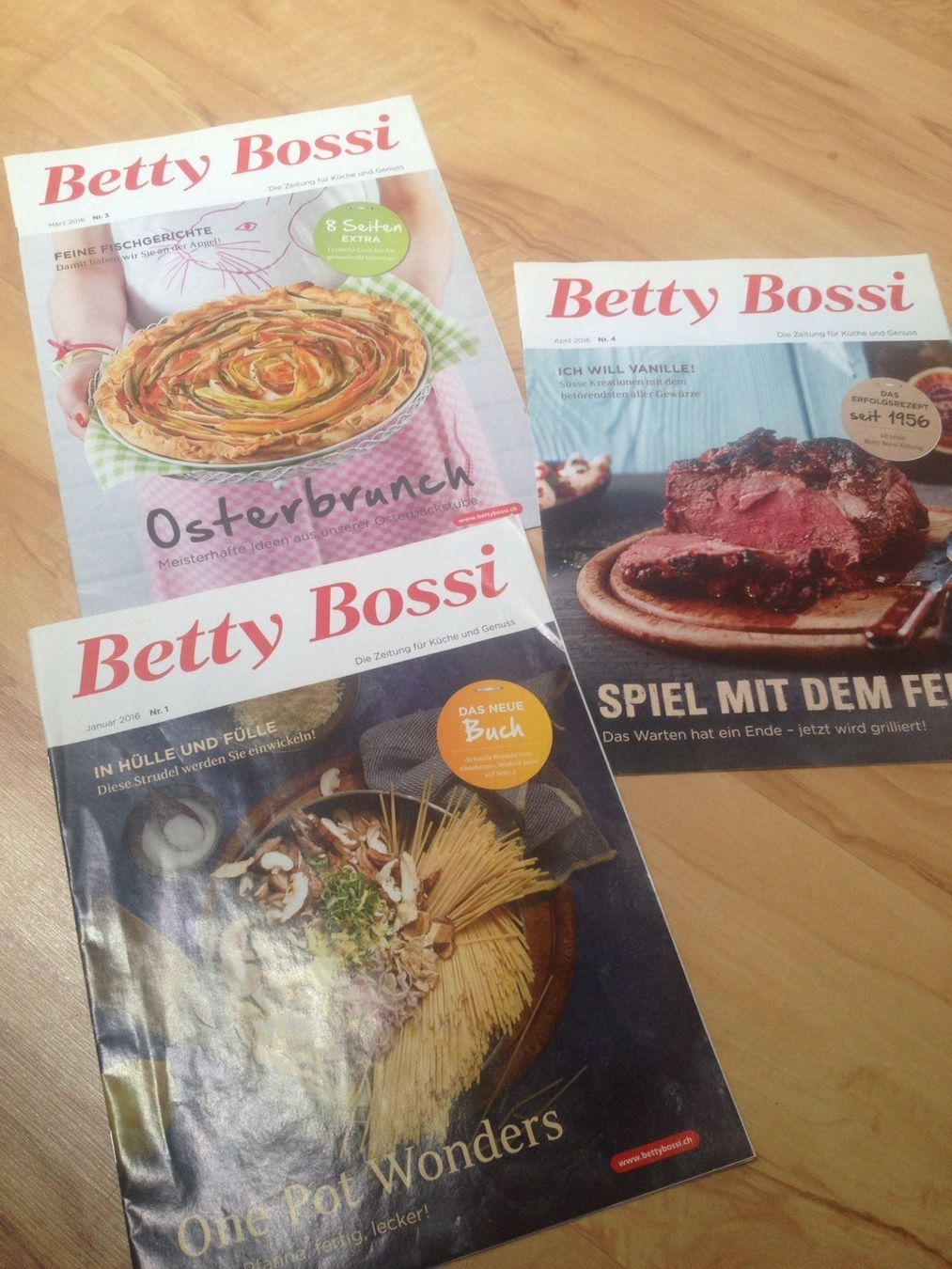 Zeitschriften & Magazine: 3 BETTY BOSSI Hefte CHF 1.- – Gebraucht aus Siegershausen von Bubsi83