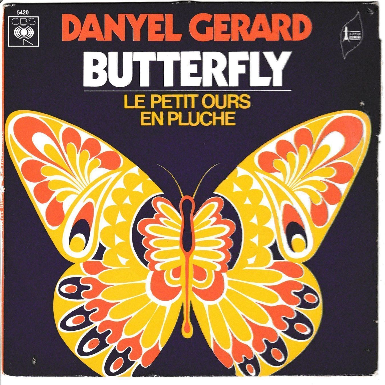 Vinyles: Danyel Gerard - Butterfly 7" Vinyl – D'occasion à Tübach par JamesStone
