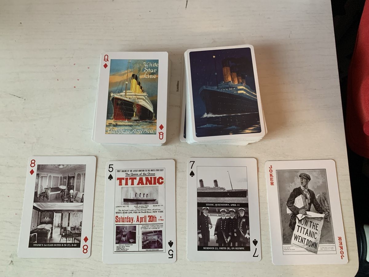 Giochi: Titanic Jasskarten – Nuovo e nell'imballaggio originale da Oberentfelden venduto da chelsea25 1