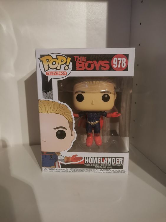 Funko Pop! Homelander Levitating – The Boys – Figura De Vinilo De 9.5 Cm – Coleccionable Oficial – Regalo Para Fans