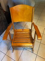 Fauteuil à bascule en bois Clemens occasion