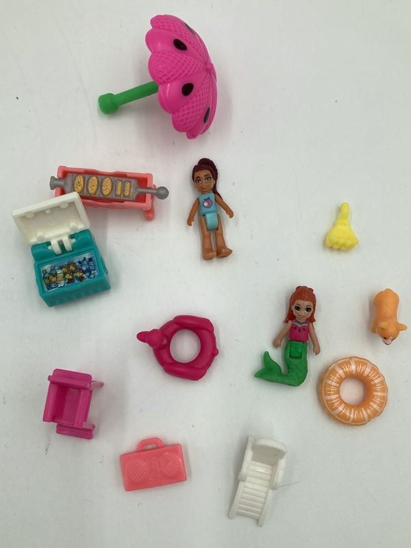 Polly Pocket Spielzeuge: Polly Pocket | Watermelonpool | Diverses Zubehör – Gebraucht aus Wittenbach von Restwert_St-Gallen 1