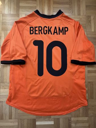 Original Bergkamp Niederlande 2000-2002 Trikot M
