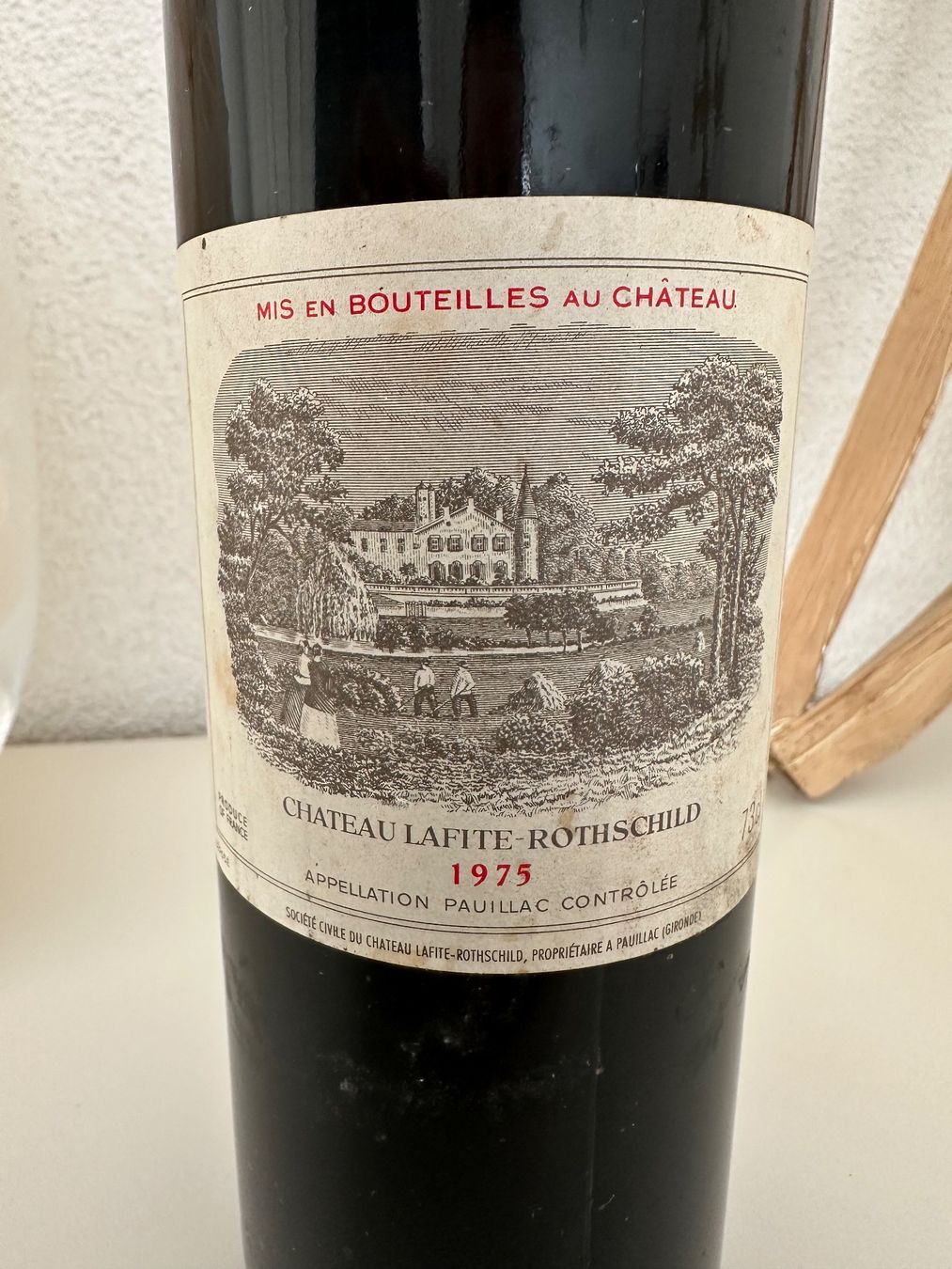 Lafite Rothschild Vino: Château Lafite Rothschild 1975 – Nuovo (secondo la descrizione) da Yens venduto da Rilou80 1