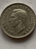 Royaume-Uni, 1 Shilling 1945 argent
