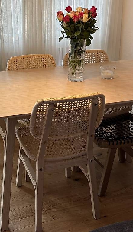 Sedie: 3 IKEA Stühle in Rattanoptik – Usato da Zürich venduto da Arya2023. 1