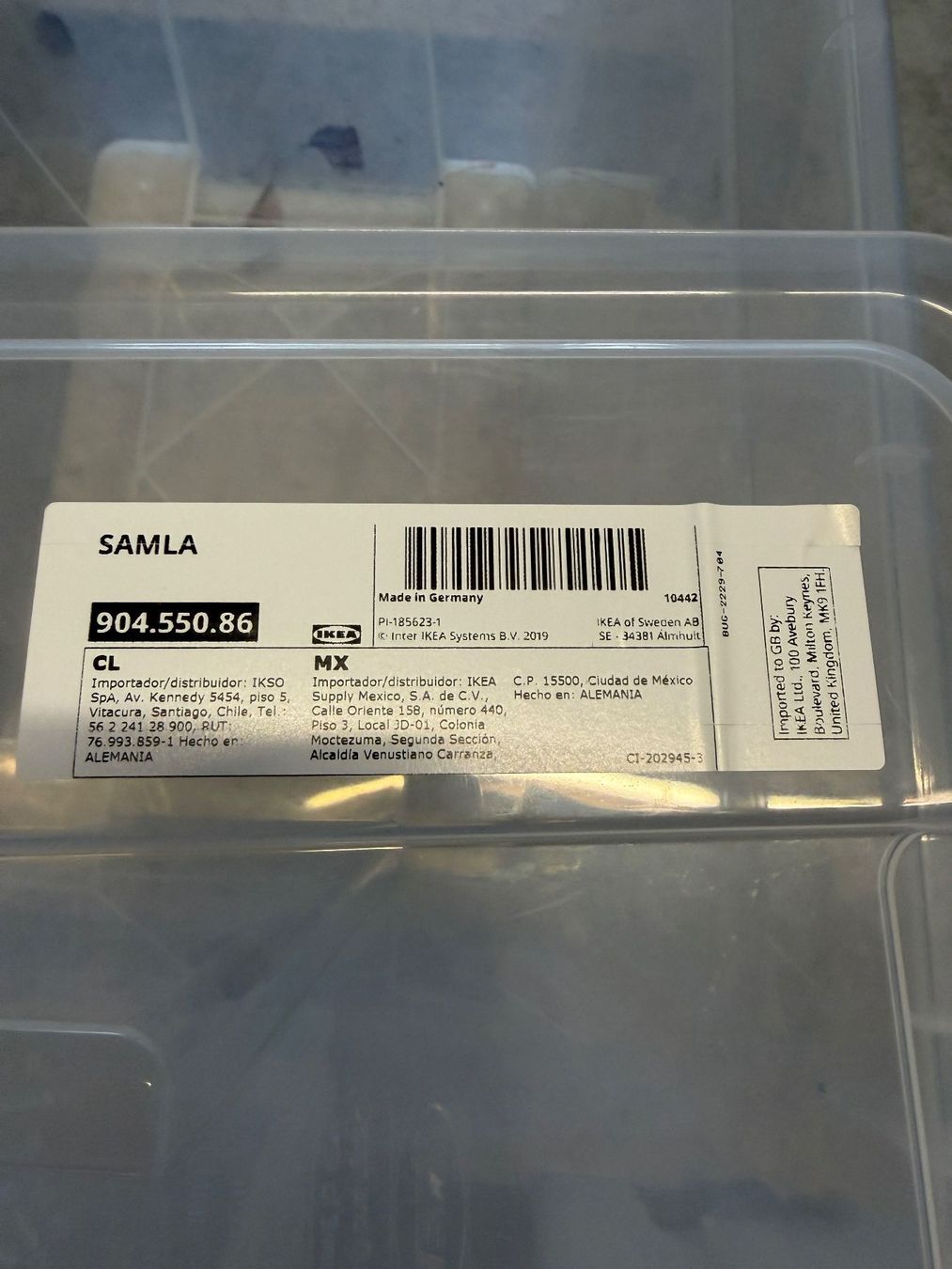 Ikea Contenitori & Simili: Ikea Samla Deckel zu 11 oder 22l – Usato da Langenthal venduto da crossfiter 1