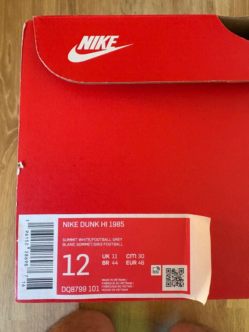 Nike Scarpe da uomo: Nike Dunk High 1985 Blue Denim - Taille 12US – Usato da Rolle venduto da kil_l6gr 2