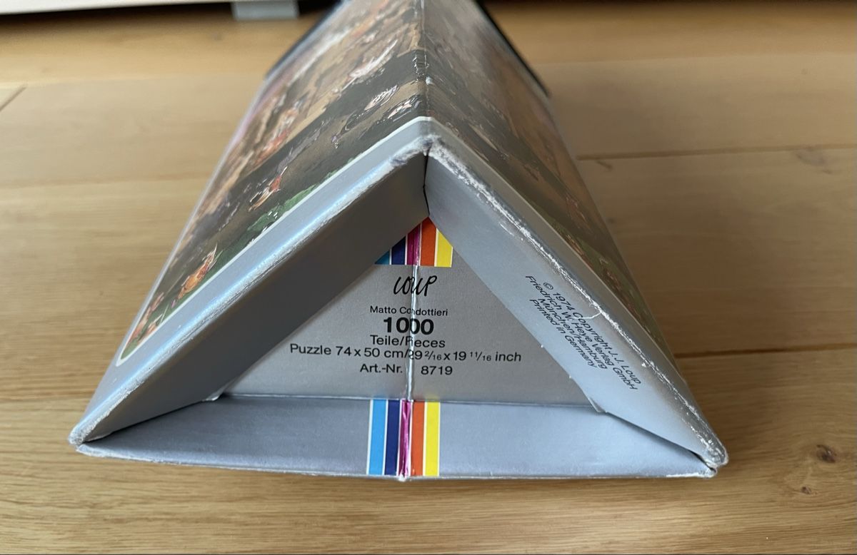 Heye Puzzles: Heye Puzzle Loup 1000 Teile Matto Condottieri – Gebraucht aus Glattfelden von Schmoni18 2