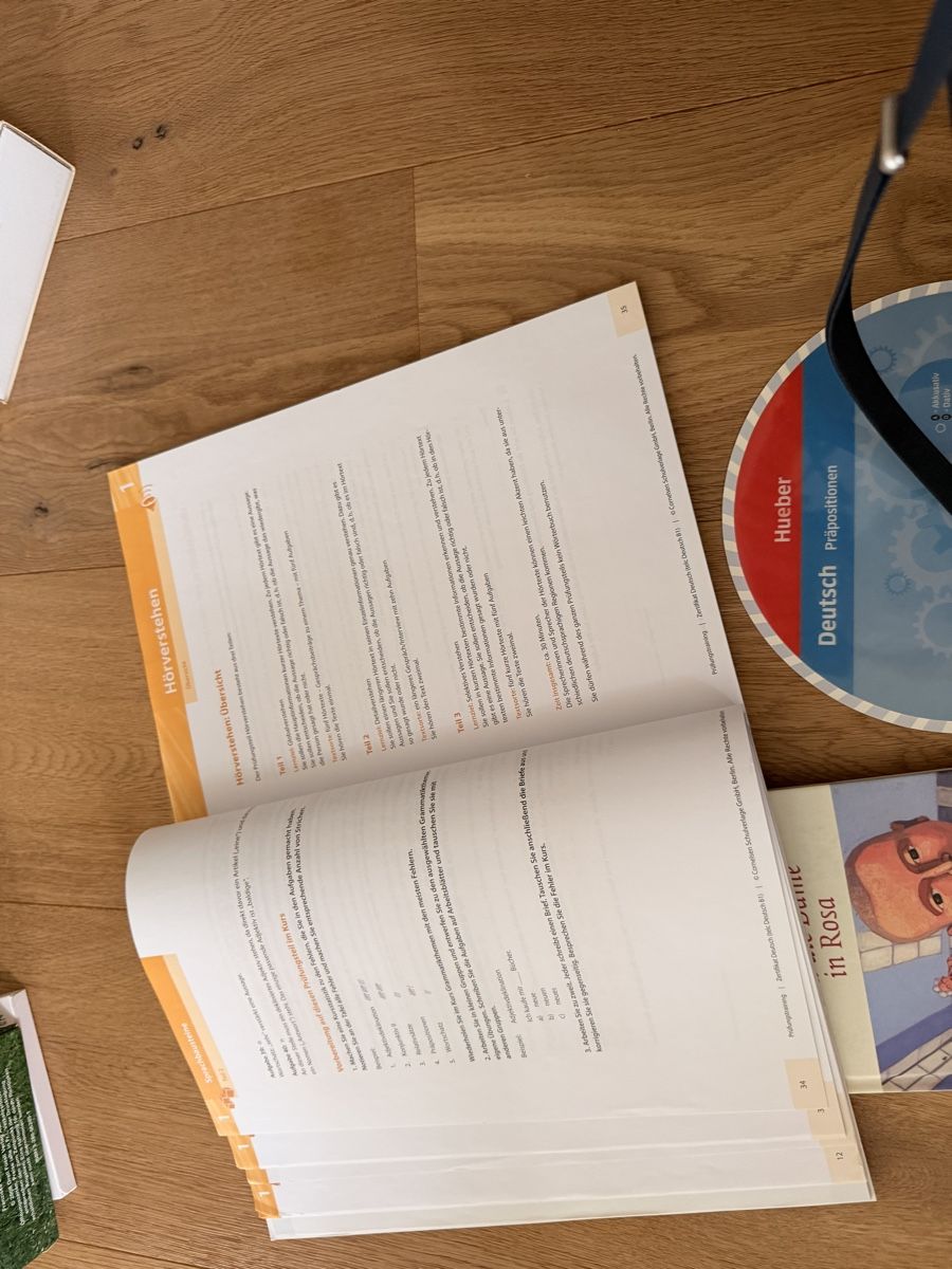 Libri: German B1 Exam Prep Bundle - Books and Audio CDs! 49 – Usato da Männedorf venduto da iza04 4