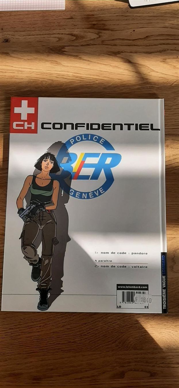 Fumetti: CH Confidentiel Tome 1: Nom de code: Pandore Edit Orig 2006 – Usato da Affoltern am Albis venduto da Sabinezc 1