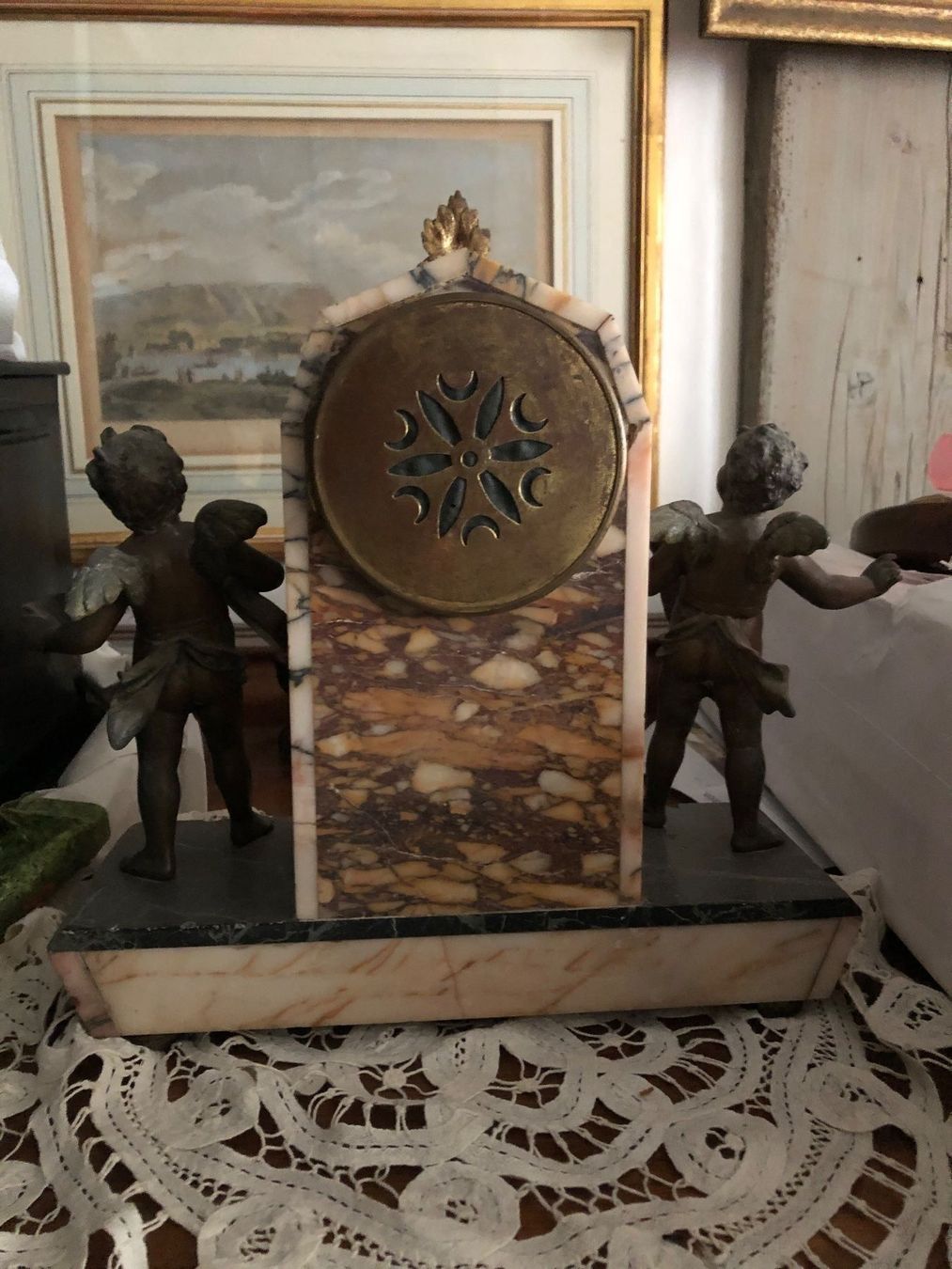 Orologi da terra & Orologi da parete: Kaminuhr.Louis Bernard, Chatellerault. – Usato da Wald ZH venduto da mlnt 3