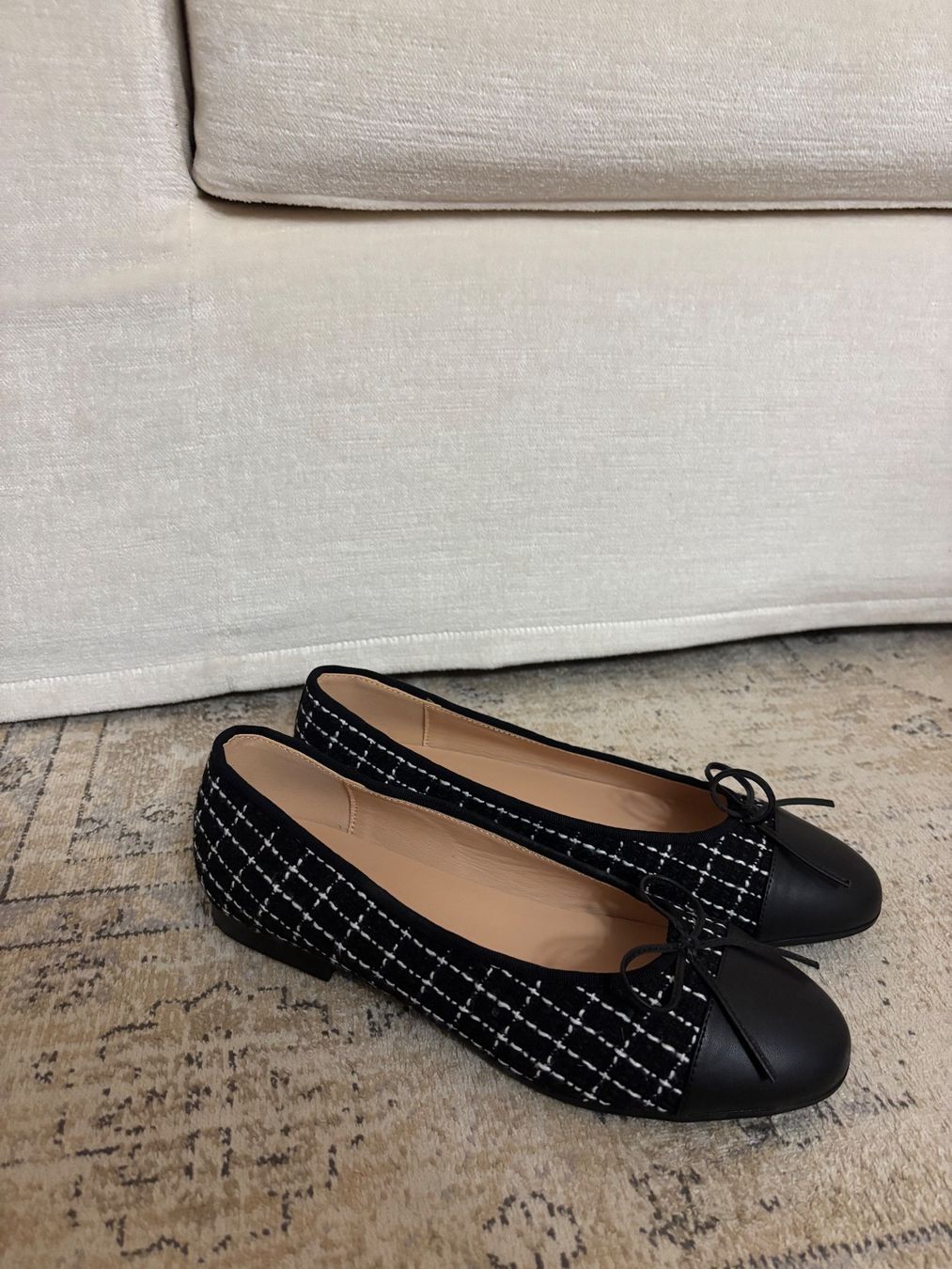 Scarpe da donna: Handmade Tweed Ballets Flat Size 41 NP: 120.- – Nuovo (secondo la descrizione) da Horgen venduto da lme_8kj7