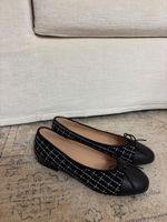 Handmade Tweed Ballets Flat Size 41 NP: 120.-