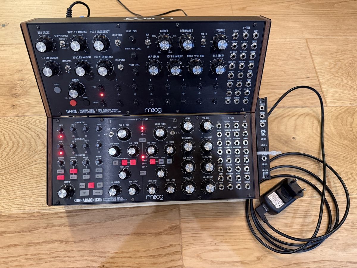Moog Musikinstrumente: MOOG DFAM Subharmonicon and Sonoclast MAFD – Gebraucht aus Gais von Dwmilo 4