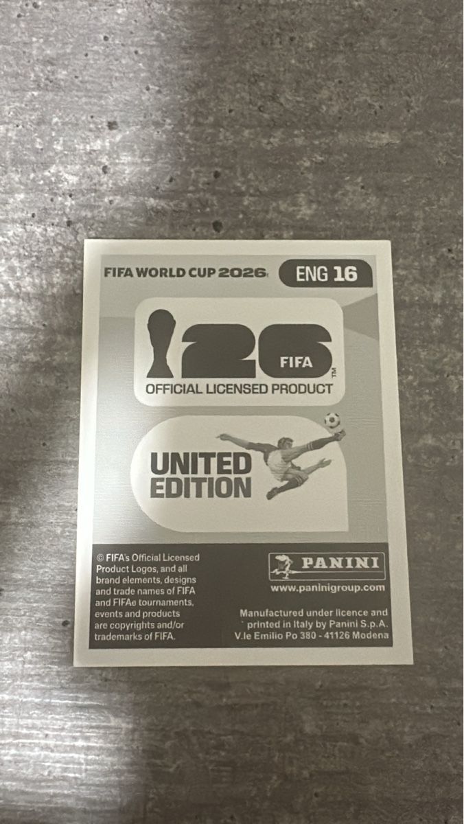 Panini Carte collezionabili: ENG 16 , FIFA WORLD CUP 2026 PANINI  – Nuovo (secondo la descrizione) da Frauenfeld venduto da 1PegPeg1 1
