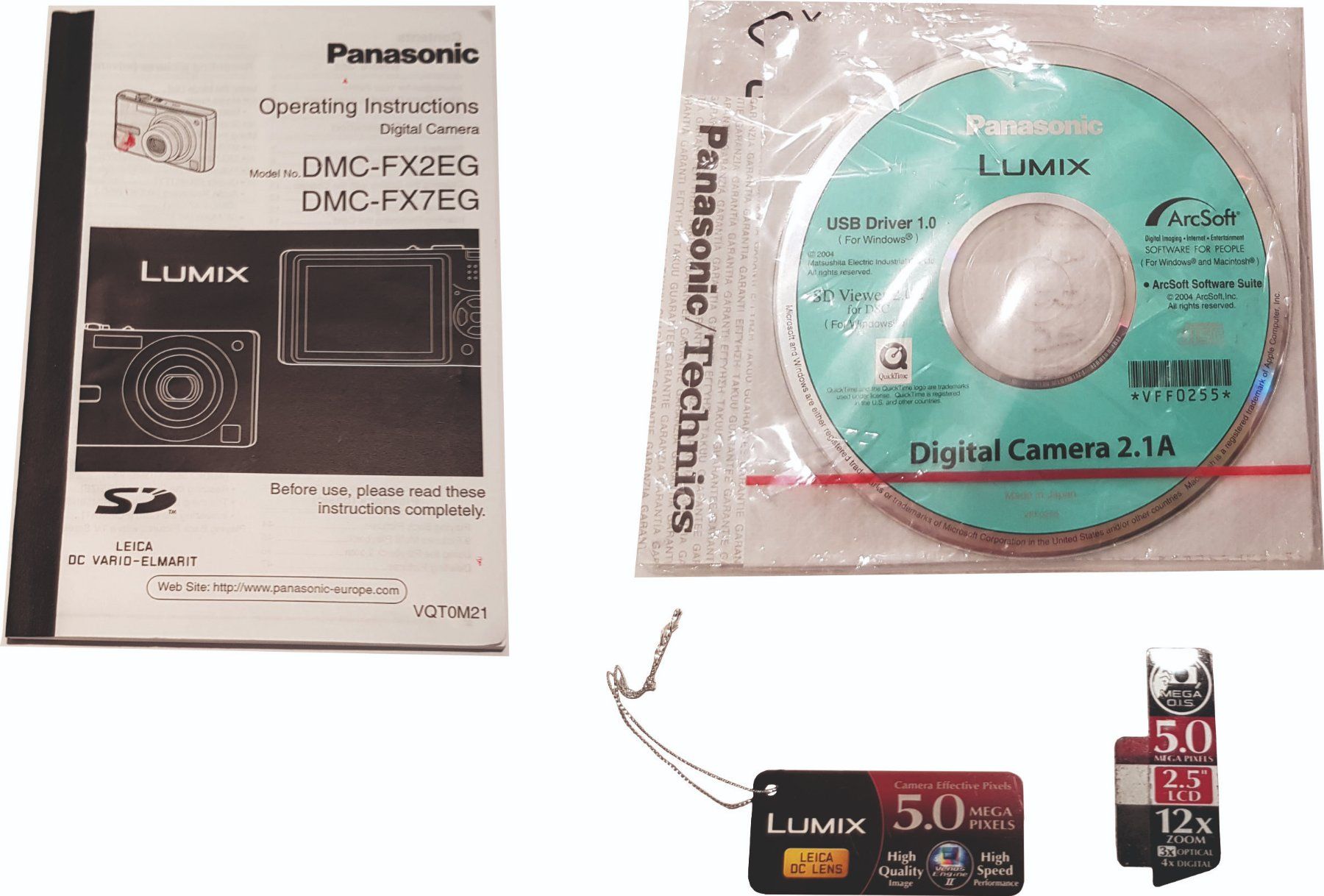 Panasonic Fotocamera: Kamera Panasonic DMC-FX7 – Usato da Leuggern venduto da elitocram 9