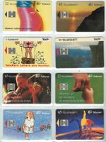 8 Telefonkarten Norwegen