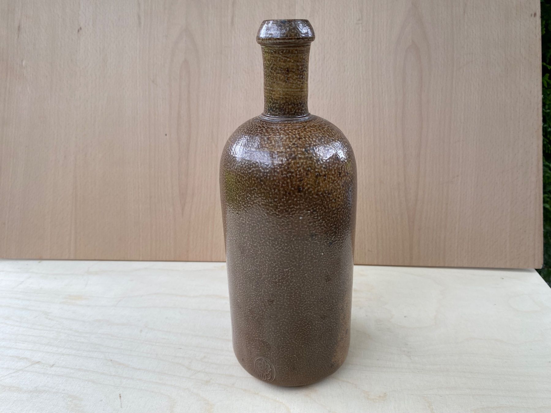 Altro: schöne alte Himbeerschnaps-Flasche aus Ton – Usato da Feldbach venduto da Olive1 1