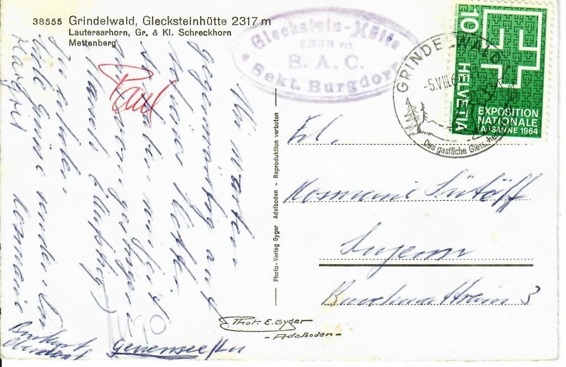 Cartes postales: Glecksteinhütte – D'occasion à Hochdorf par Ziegel-16 1