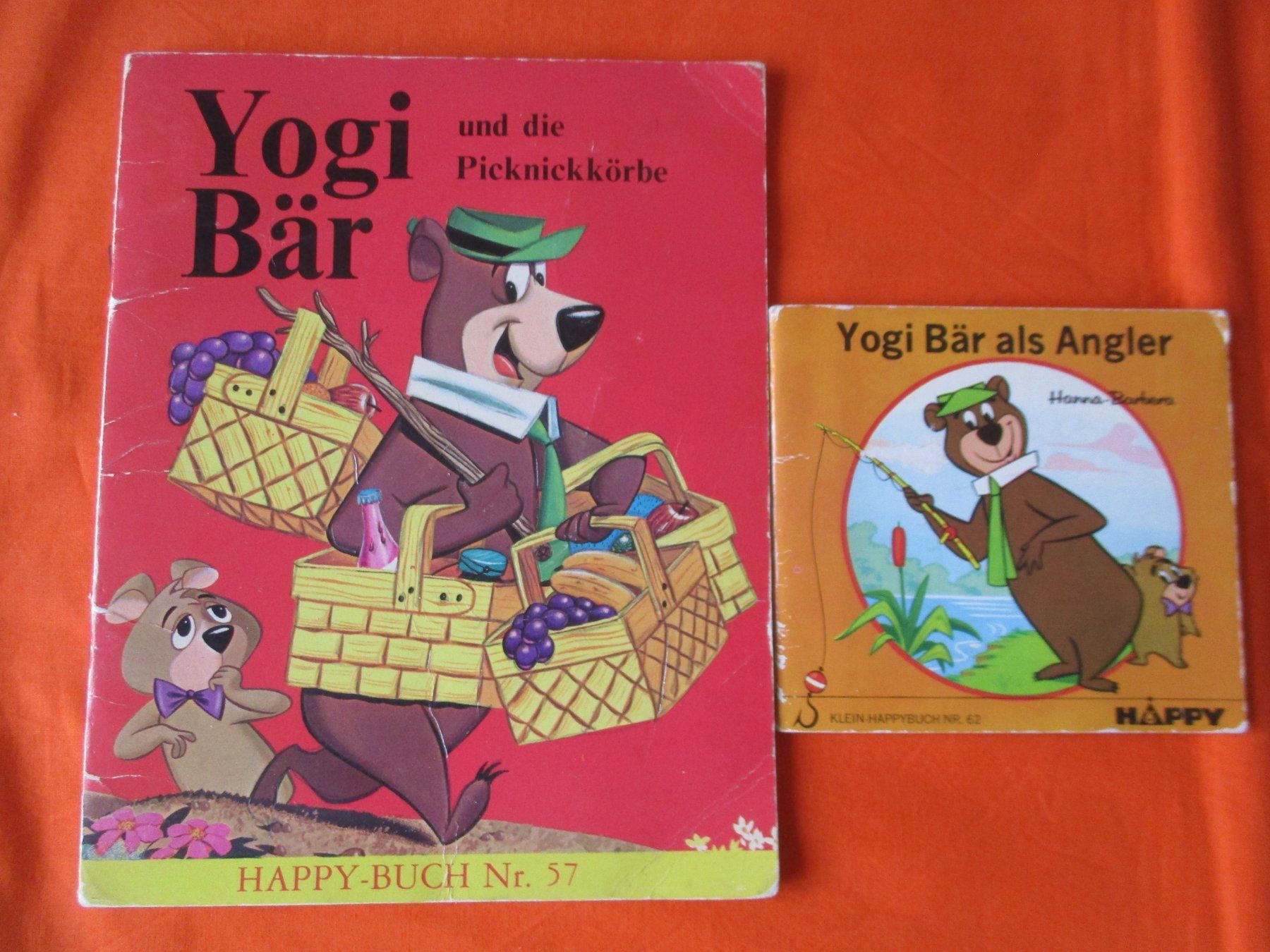 Fumetti: 2 x Comic Yogi Bär, Happy Buch – Usato da Birsfelden venduto da alles-muss-raus