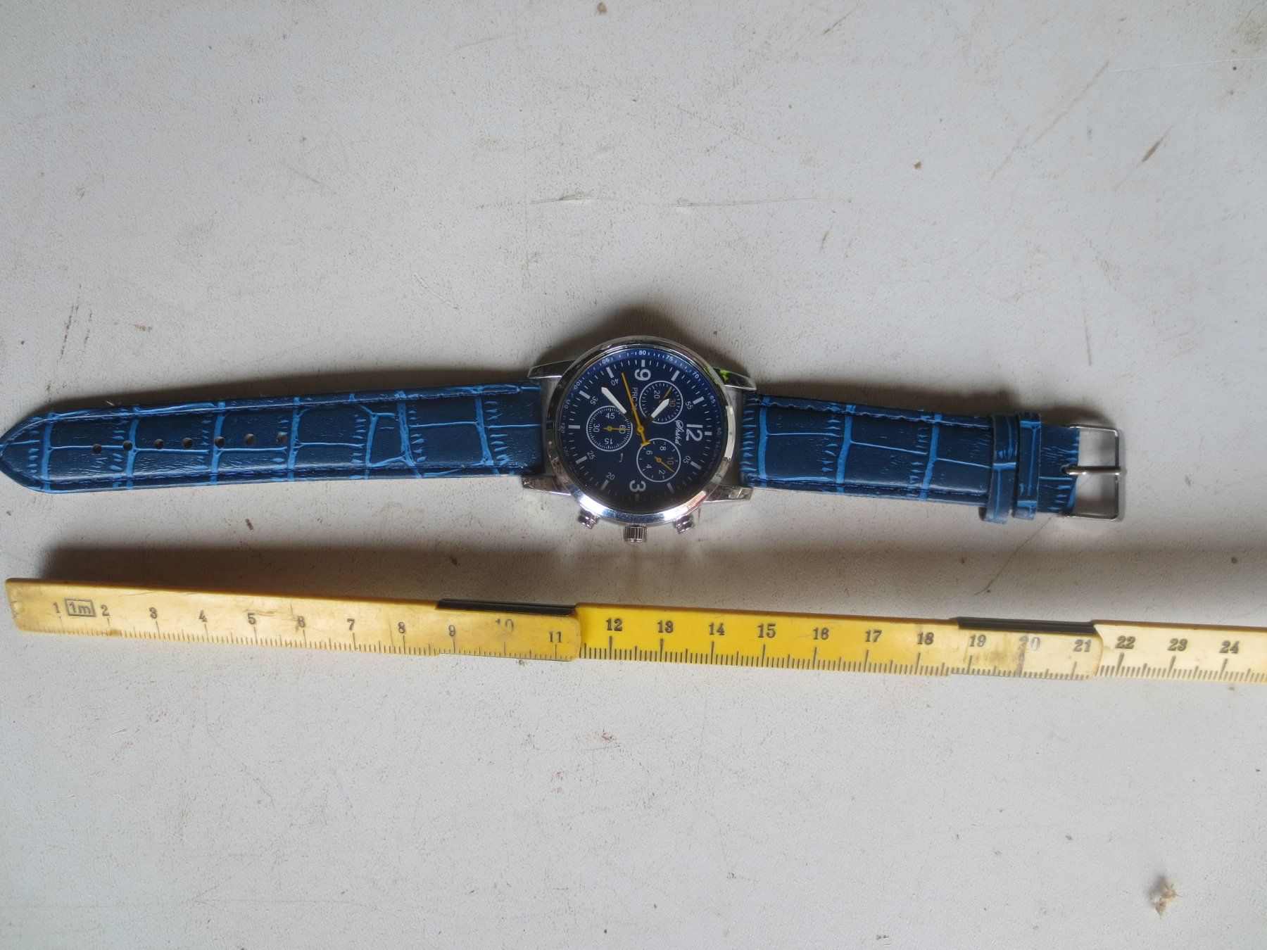 Uhren: Herrenuhr Silber mit blauem Zifferblatt – Neu und originalverpackt aus Weier im Emmental von waefler03 3