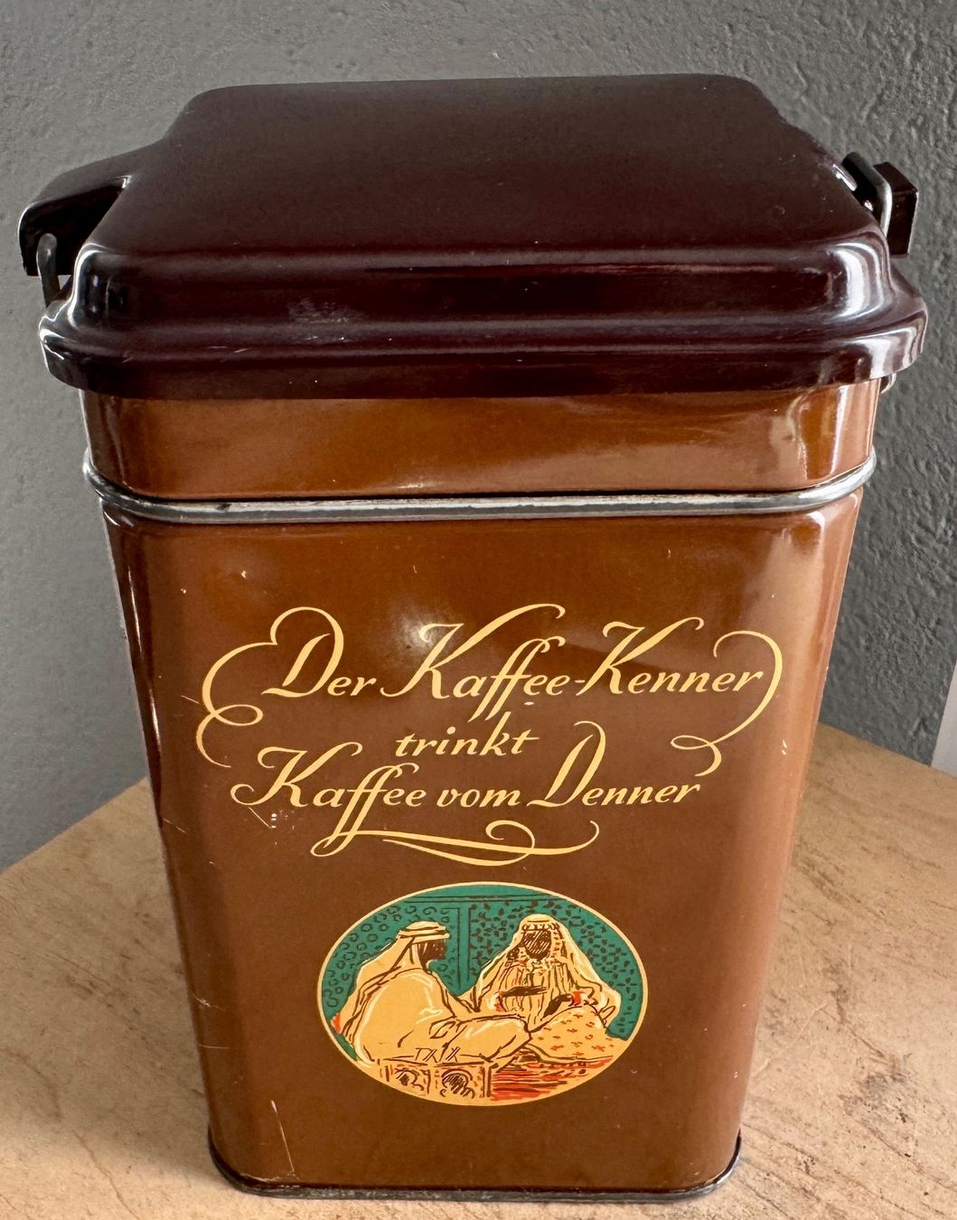 Pots: Alte Kaffee Blechdose DENNER - Hermet Vorratsdose – D'occasion à Rothrist par Luckywinner 5